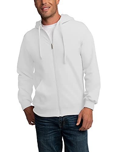 Full Zip - White