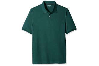 Men's Regular-fit Cotton Pique Polo Shirt